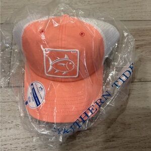 Southern Tide apricot blush coral hat